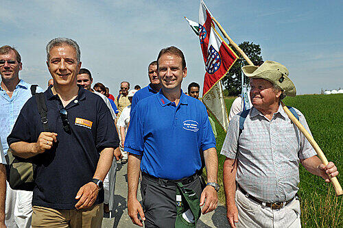 Wahlkampf-Wandertag im Vogtland