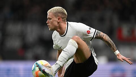 Fällt vorerst aus: Eintracht-Profi Philipp Max.