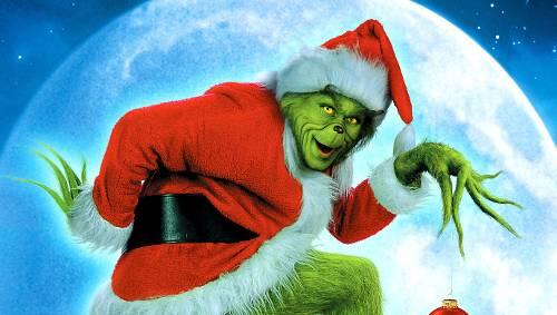 Jim Carrey als Grinch. Jim Carrey als Grinch.