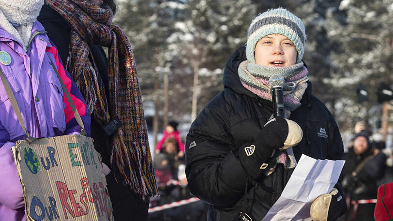 Klimaaktivistin Greta Thunberg.