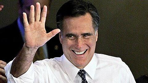Mitt Romney in Siegerstimmung