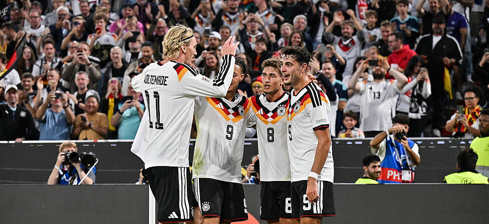 Traf zum 1:0 f&uuml;r Deutschland: Bayerns Tom Bischof.