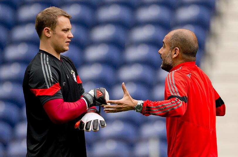 Die Bilder vom Abschlusstraining der Bayern!