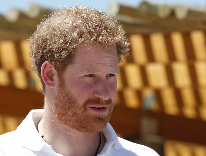 Prinz Harry in Lesotho