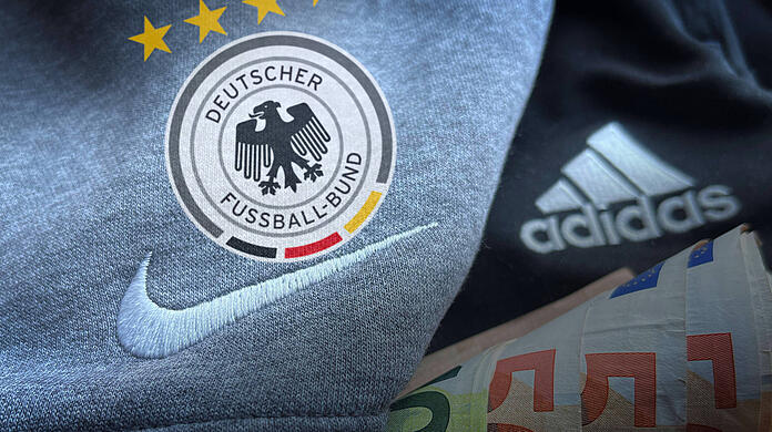 Der Ausrüsterwechsel des DFB von Adidas zu Nike schlägt aktuell hohe Wellen. (Symbolbild)