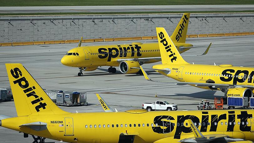 Spirit Airlines steckt seit vergangenem August in einem Insolvenzverfahren. (Archivbild)