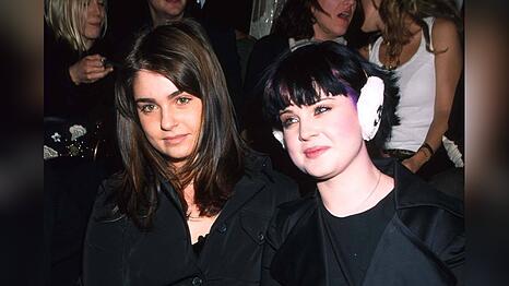 Aimee (l.) und Kelly Osbourne im Jahr 2003.