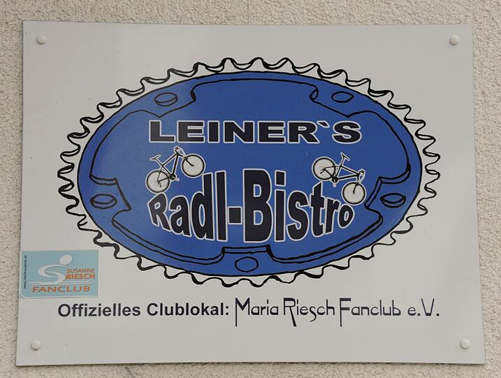 Im Leiner?s Radl Bistro in Garmisch trifft sich der Fanclub.