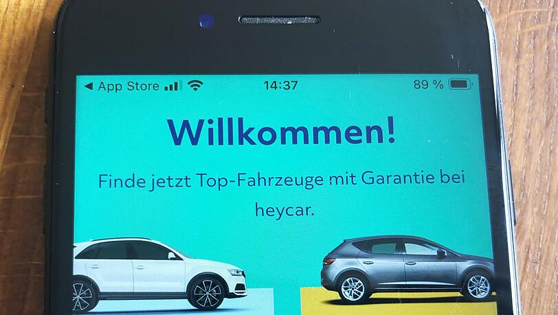 Heycar stellt seinen Dienst ein. (Illustration) Heycar stellt seinen Dienst ein. (Illustration)
