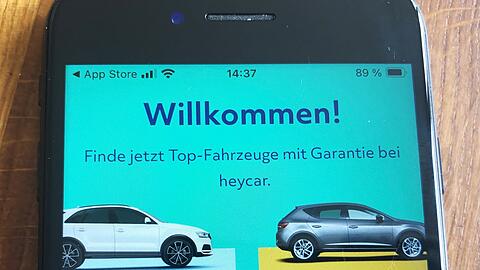 Heycar stellt seinen Dienst ein. (Illustration)