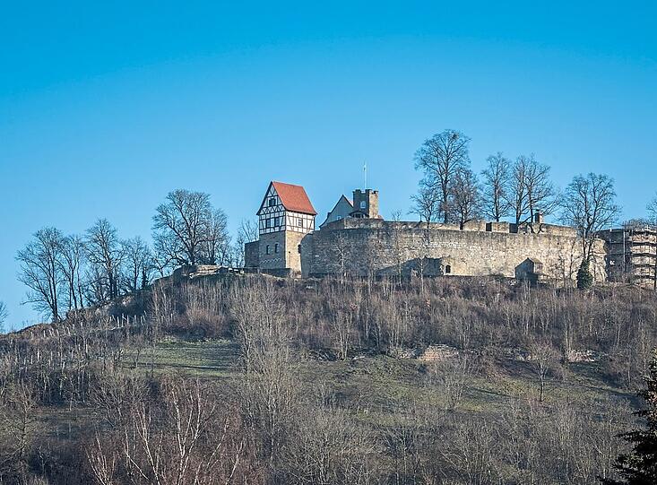 Die Burg zu Königsberg.