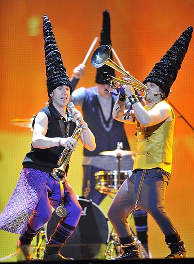 Die Band "Zdob ºi Zdub" aus Moldawien erreichte beim ESC 2011 den 12. Platz.
