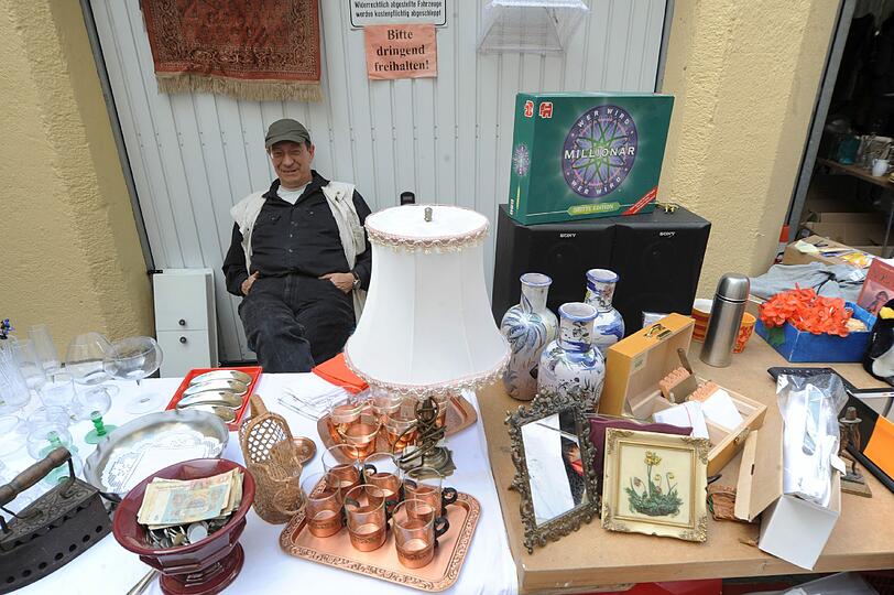 Hofflohmarkt in der Metzstraße