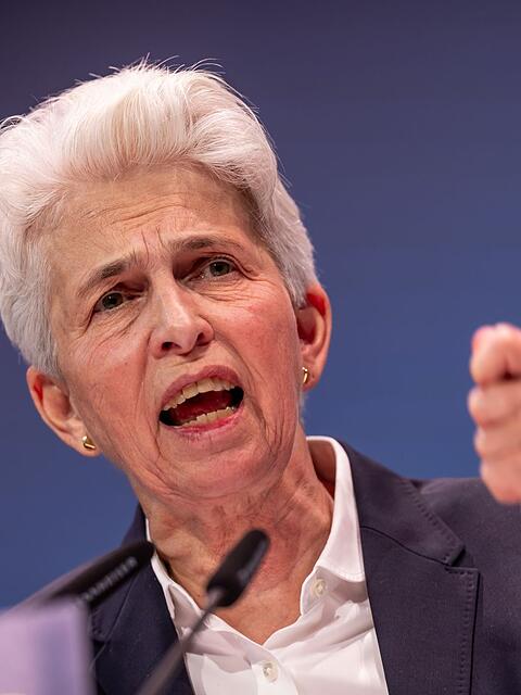 Die Europapolitikerin Marie-Agnes Strack-Zimmermann kandidierte &uuml;berraschend f&uuml;r den FDP-Vorsitz