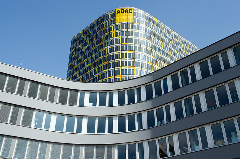 Die Deutschland-Zentrale des ADAC in München. Die Deutschland-Zentrale des ADAC in München.
