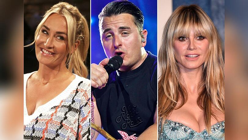 Sarah Connor, Andreas Gabalier und Heidi Klum (v.l.) lieben ihre Mamas.
