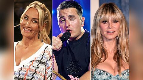 Sarah Connor, Andreas Gabalier und Heidi Klum (v.l.) lieben ihre Mamas.