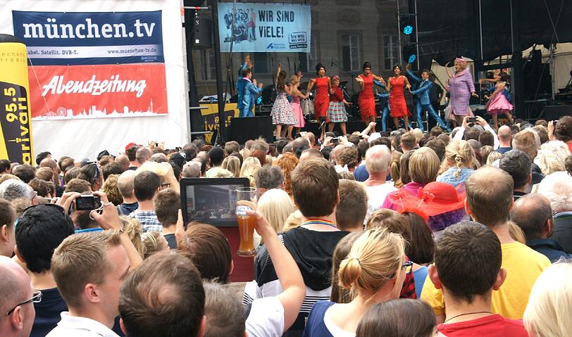Sehen Sie hier die besten Bilder vom CSD in München.