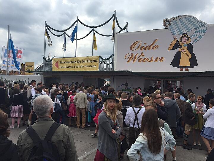 Ein beliebtes Ziel ist die "Oide Wiesn".