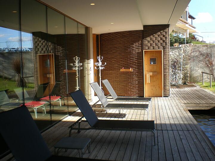 Der Spa-Bereich ist ein Highlight des Hotels Kaufmann am Forggensee.