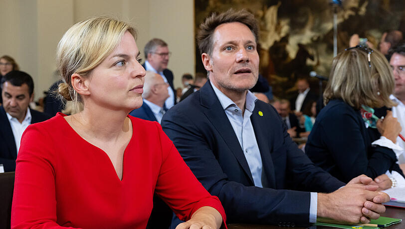 Grünes Spitzenduo Schulze und Hartmann attackiert Bayerns Regierung: 'Was Söder behauptet, ist unanständig'