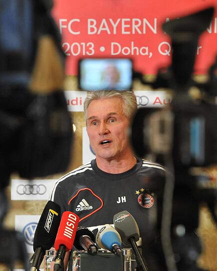 Die Bayern im Trainingslager in Doha, Tag 2.