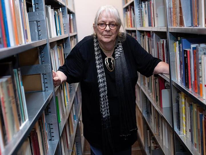 Ursula Haeusgen hat das Lyrik Kabinett aufgebaut.