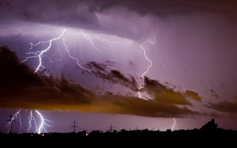 Unwetter und Gewitter in in Teilen Nordrhein-Westfalens: Die Bilder.