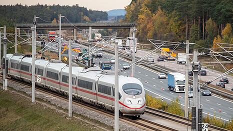 Normalerweise ist die Schnelltrasse die z&uuml;gigste Route per Bahn von M&uuml;nchen nach N&uuml;rnberg. (Archivbild)