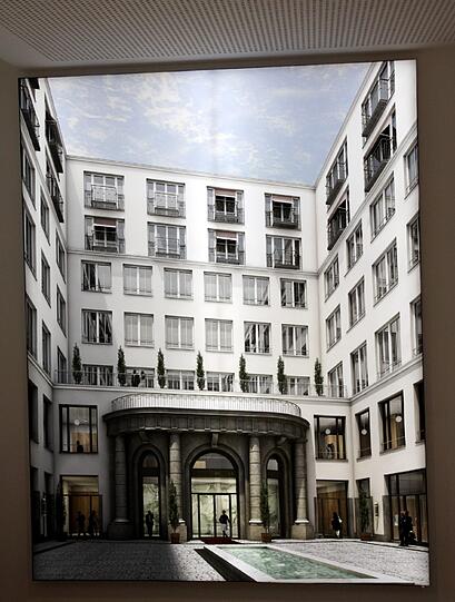 Der Umbau der ehemaligen Residenzpost ist fast fertig: Sehen Sie die Bilder von Münchens neuer Luxus-Immobilie.