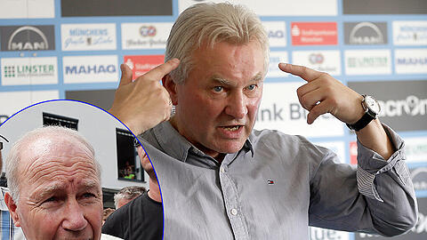 Hält sehr viel vom neuen Löwen-Trainer Benno Möhlmann (r.): Karsten Wettberg, Kulttrainer des TSV 1860.