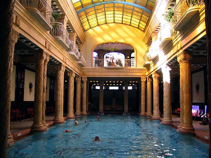 Hier ist die Orgie gefeiert worden: die Gellert-Therme in Budapest.