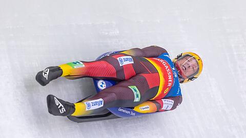 Klatsche für deutsche Rodel-Männer beim Weltcup in Innsbruck