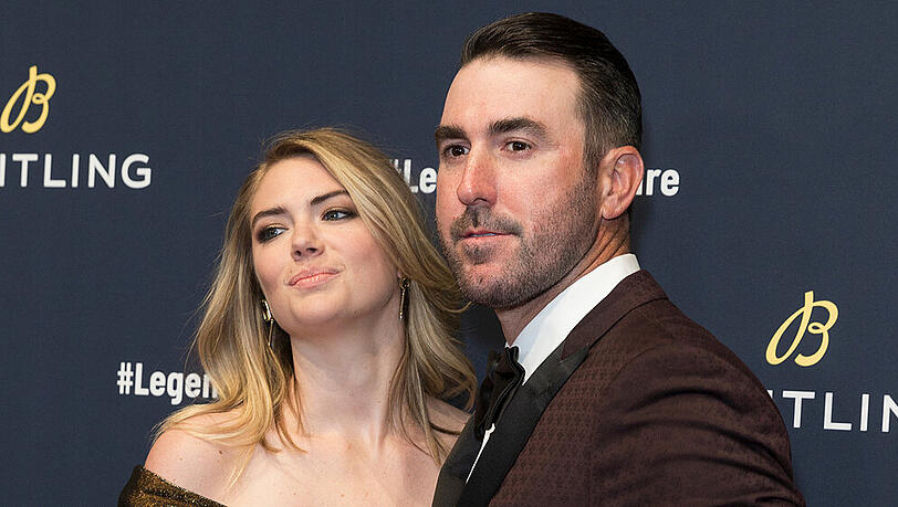 Kate Upton und Justin Verlander gemeinsam auf einem Event. Kate Upton und Justin Verlander gemeinsam auf einem Event.