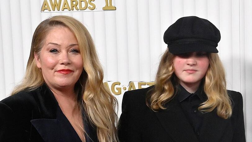 Christina Applegate mit ihrer Tochter Sadie im Jahr 2023.