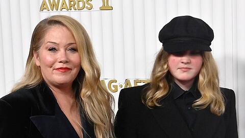 Christina Applegate mit ihrer Tochter Sadie im Jahr 2023.
