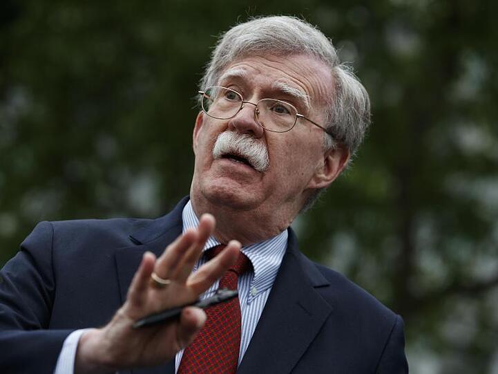 In den laufenden Impeachment-Ermittlungen gegen Trump tauchte der Name John Bolton bei Zeugenbefragungen immer wieder auf.