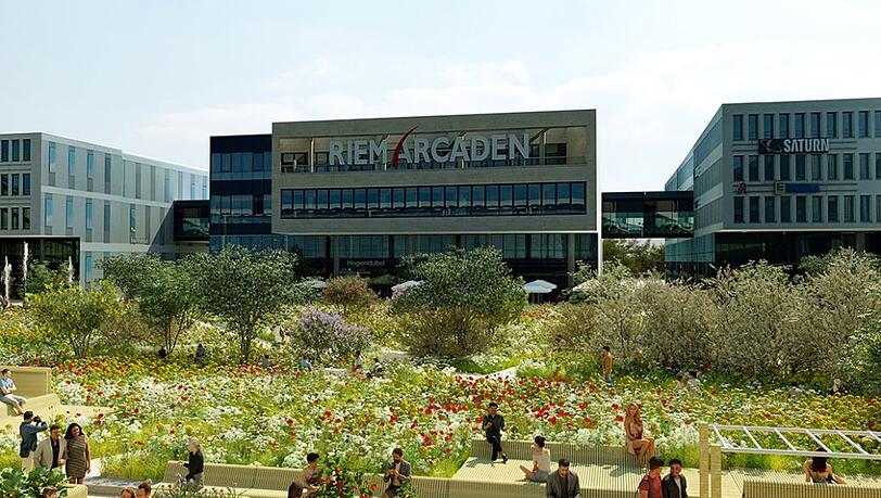 Mit einem Meer aus Stauden und Gräsern und auch mit 98 Bäumen soll der Platz grüner werden. Mit einem Meer aus Stauden und Gräsern und auch mit 98 Bäumen soll der Platz grüner werden.