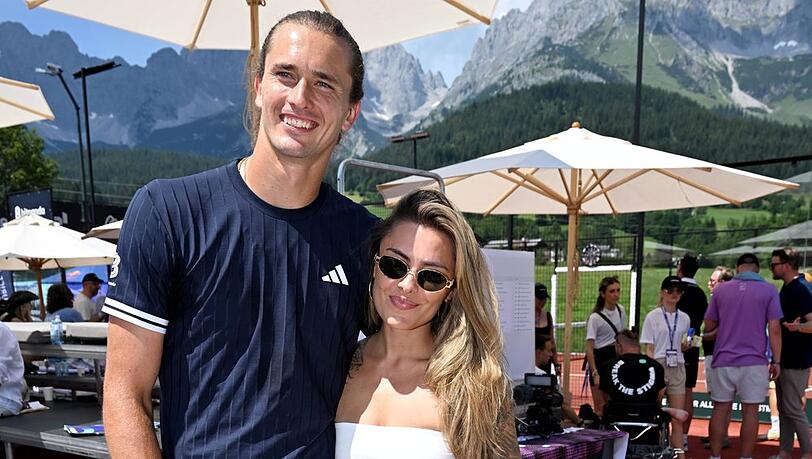 Alex Zverev und Sophia Thomalla, hier im Juni 2026, erholen sich in Monte Carlo von seinem US-Open-Sieg. Alex Zverev und Sophia Thomalla, hier im Juni 2026, erholen sich in Monte Carlo von seinem US-Open-Sieg.