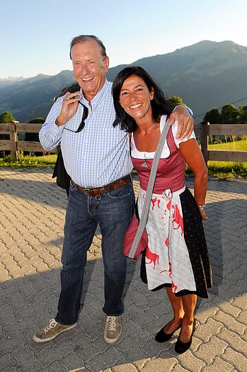 Jürgen Schrempp und Frau Lydia.