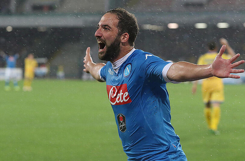 Gonzalo Higuain steht vor einem Wechsel zu Juventus Turin.