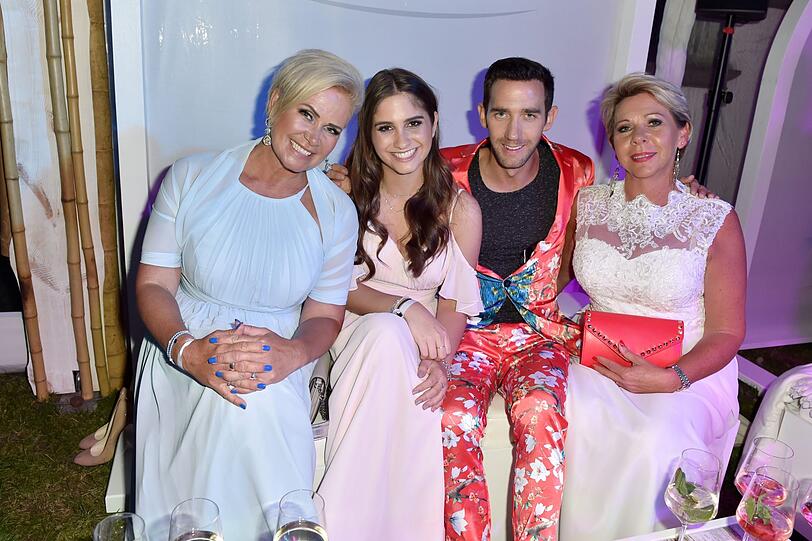 Claudia Effenberg, Lucia Strunz mit Marcel und Silke Remus