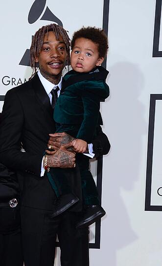 Wiz Khalifa mit Söhnchen Sebastian Taylor Thomaz