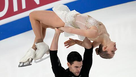 Minerva Hase und Nikita Wolodin sind die große Medaillenhoffnung der Deutschen Eislauf-Union bei der WM in den USA.