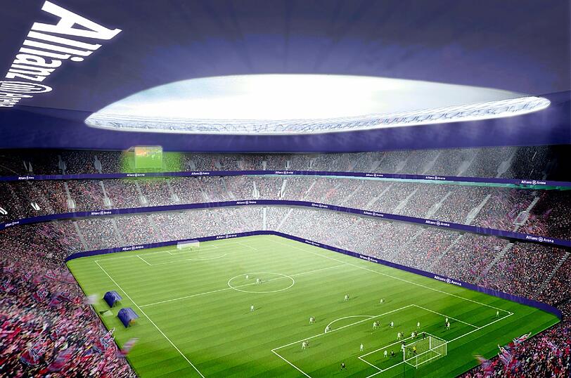 Auch zur Allianz Arena führt der Radl-Ausflug.
