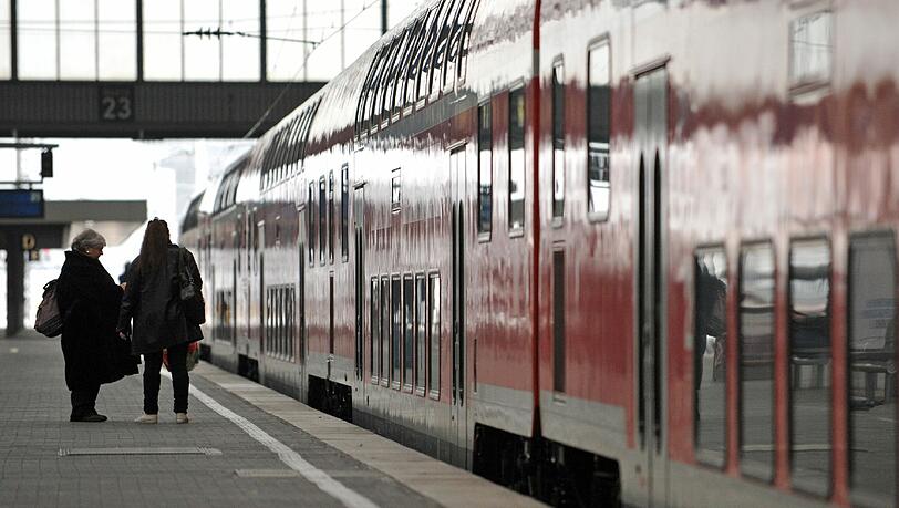 Der Münchner Hauptbahnhof. Der Münchner Hauptbahnhof.