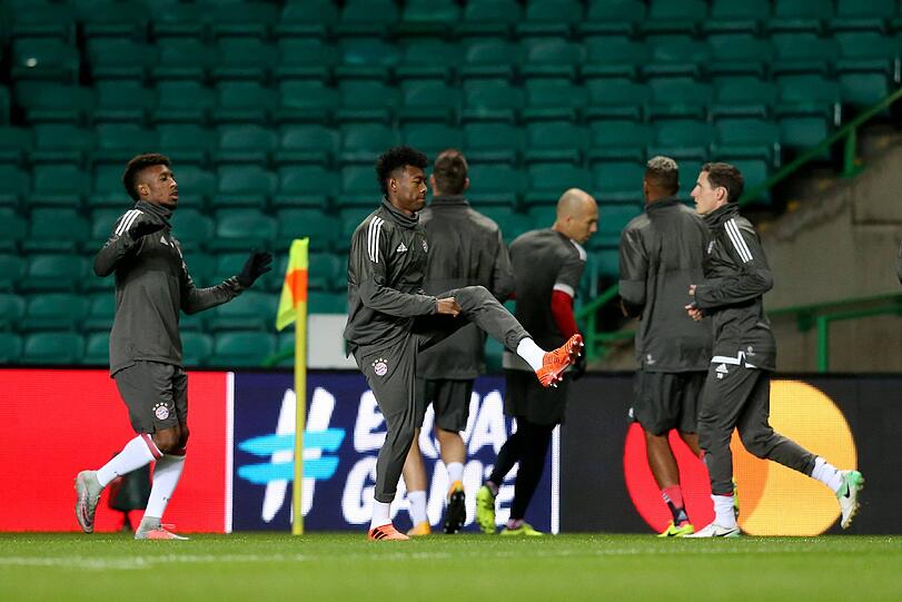 Die Bilder vom Abschlusstraining aus Glasgow.