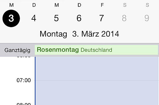 ERST ROSENMONTAG ANFANGEN: Das kann nicht funktionieren, denn fast alle, die man trifft, feiern dann schon seit vier Tagen. Dementsprechend haben sie längst ein anderes Bewusstseinsstadium erreicht. Dieser Rückstand lässt sich nicht mehr aufholen.