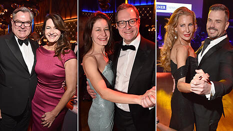 Die Bilder vom Schwarz-Wei&szlig;-Ball sehen Sie hier in dieser Fotostrecke...