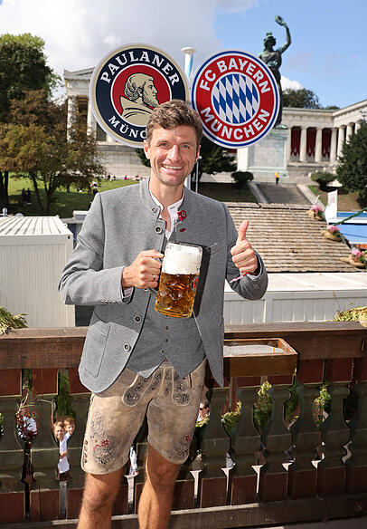 Thomas M&uuml;ller ist gro&szlig;er Wiesn-Fan. Beim Anstich am 19. September wird er jedoch nicht vor Ort sein.